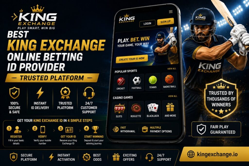 Best King Exchange Online Betting ID Provider